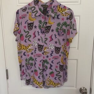 NOOWORKS Joyce Shirt Hastings Print | Size Large